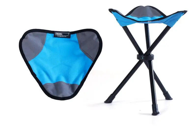 Wholesale Portable Three-legged stool Mini Camping stool Folding Fishing Stools Beach stool