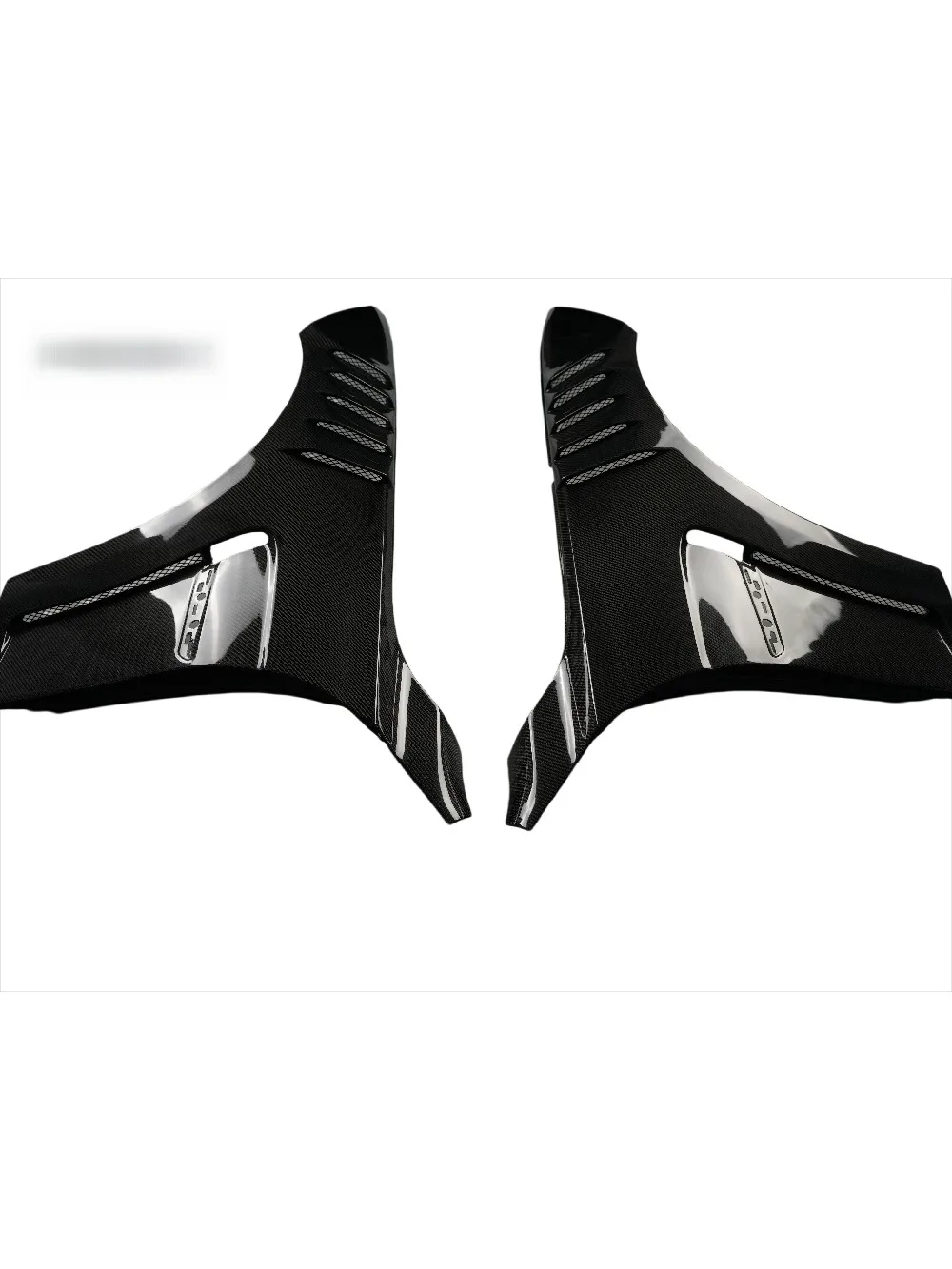 New BFA Style Durable Black Carbon Fiber Mudguards for M2 F87, Lightweight & Durable Body Kit