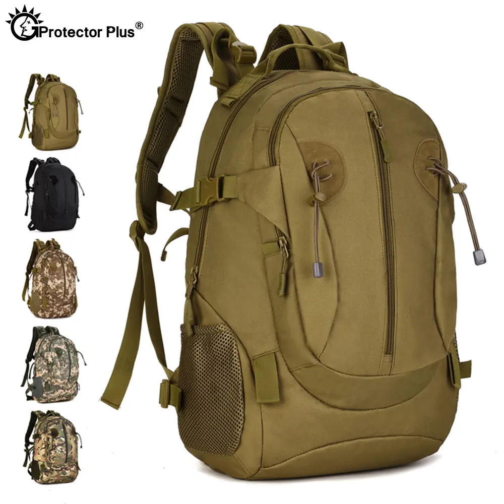 Mochila táctica PROTECTOR PLUS 40L, mochila de asalto, mochila con bolsillos para cazador, impermeable, CS CF, duradera, para caza Airsoft