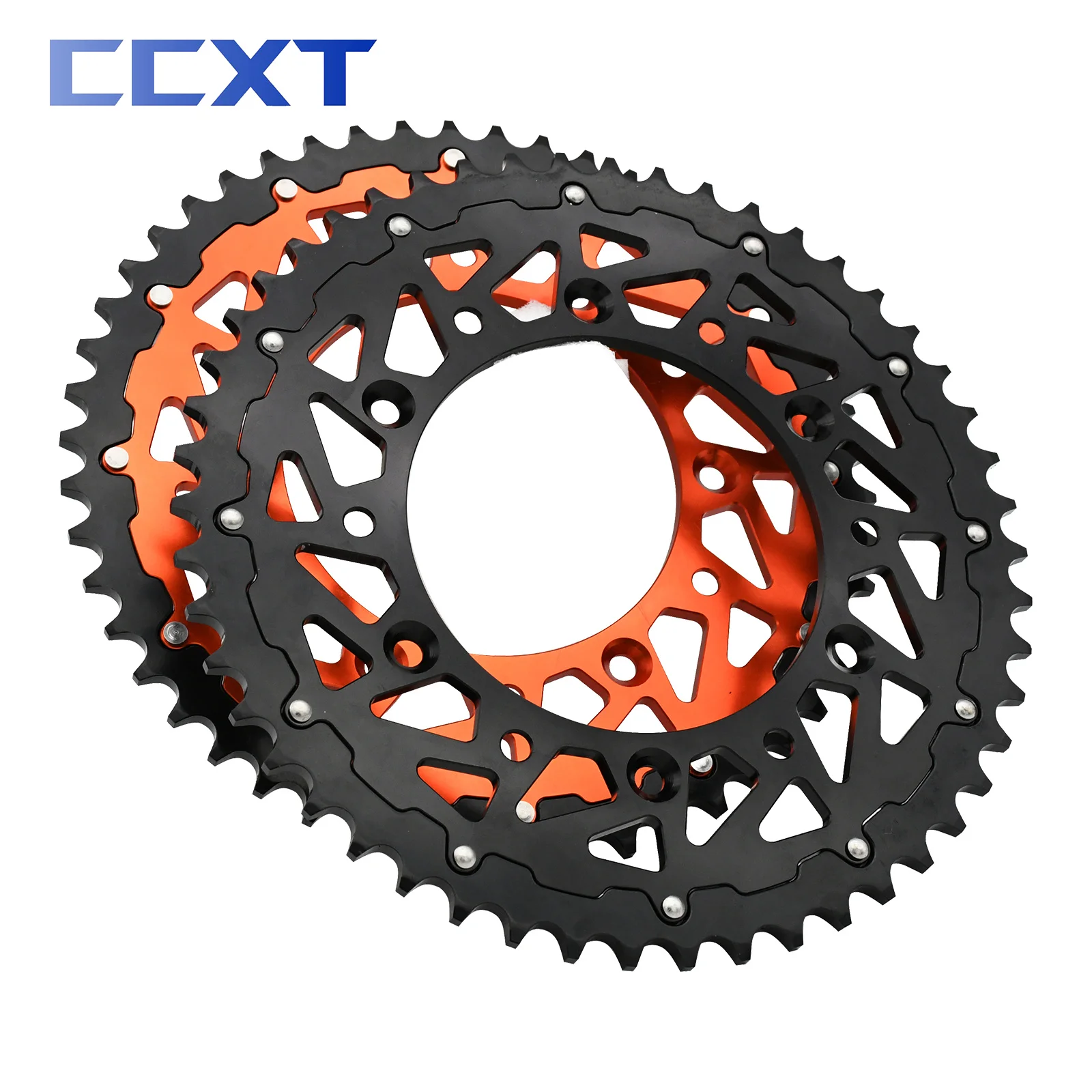 For KTM EXC SX XCF XCW EXCF SXF LC4 Duke 640 SMC 660 690 790 Adventure SMR 450 525 560 Motorcycle Rear Chain Sprocket 50T 52T