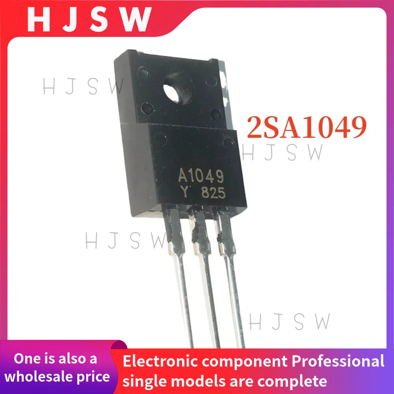 10PCS 2SA1049 A1049 2SC2028 C2028 2SA1304 A1304 2SC3296 C3296 2SA1306 A1306 2SC3298 2SA1444 A1444 2SC3694 TO-220F electronics IC