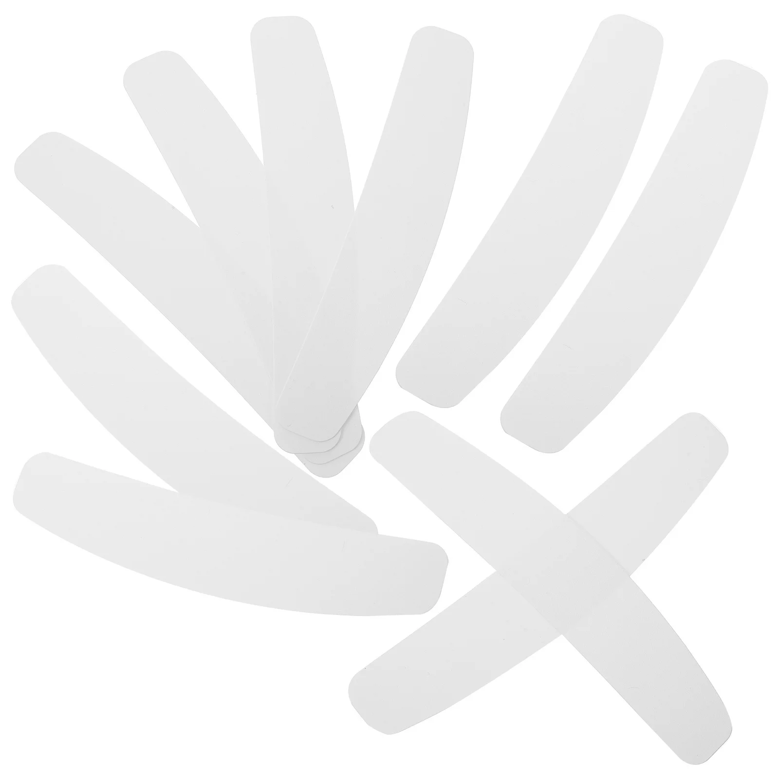 10 قطعة طوق يبقى للرجال والنساء قميص دعم البدلة اكسسوارات ملابس رسمية لاصقة طوق يبقى أصحاب النمذجة #3