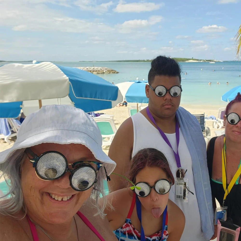 نظارات عيون جوجلي للأطفال والكبار ، حفلة الهالوين ، زي هزّاز مضحك ، مقلة العين ، لعبة مزحة ، حفلة صالح ، 1 * ، 3