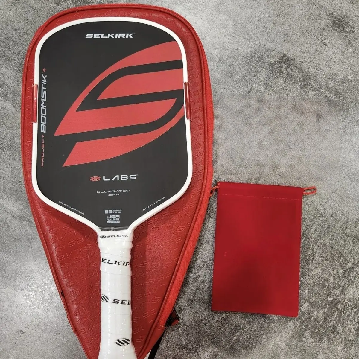

High-End SELKIRK Pickleball Racket Carbon Fiber 16mm Full Set Professional Pickleball Racket with Bag Custom-Made Sport Fitness