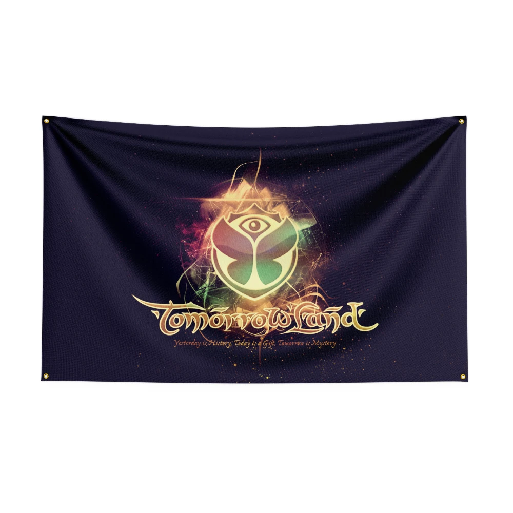 3X5Ft Tomorrowlands Flag For Decor