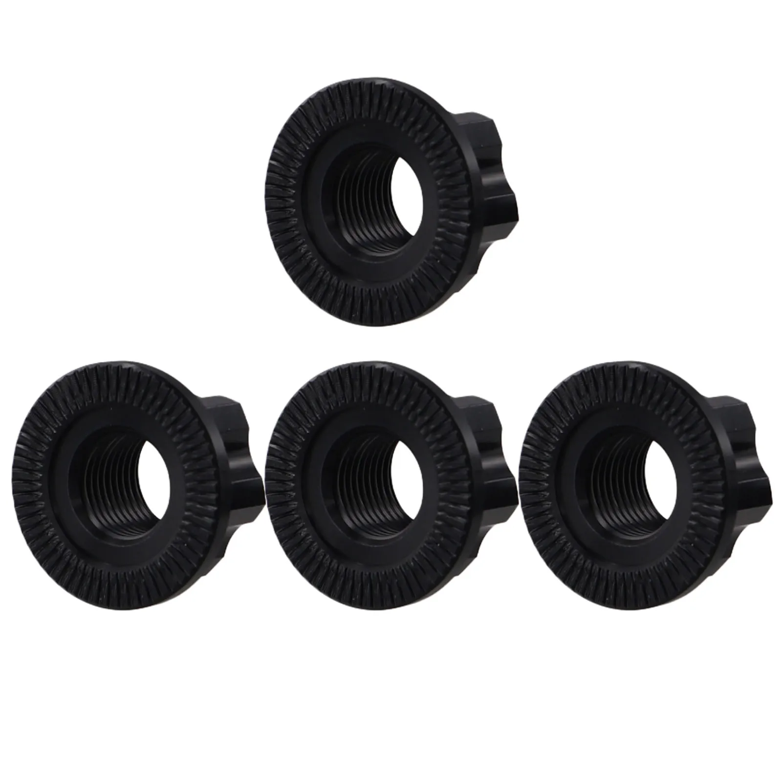

4 шт. втулки M10 X 1,0, алюминиевые гайки 7075, для заднего колеса, совместимые со стандартными осями M10 и 3/8 дюйма, складной MTB Fixie