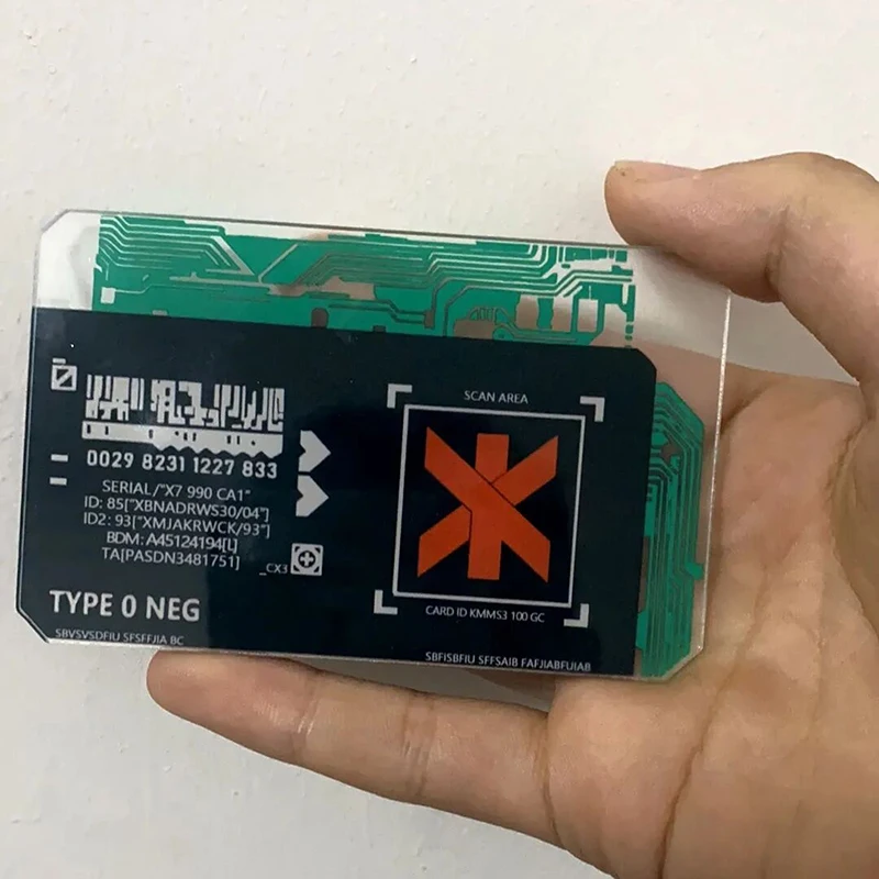 Spiel Trauma Team Cosplay Karte Acryl Sammlung Aufstieg Karte Figur Stehen Stehende Platte Ornament Dekoration Zubehör Requisiten