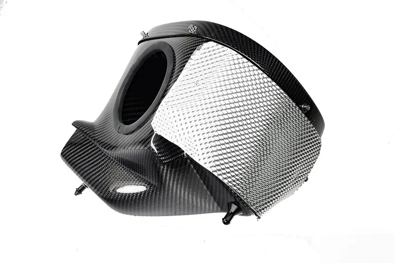 For 19- the Smoothest High Performance Real Dry Carbon Fiber Car air Intake Pipe for Toyota Supra A90 3.0T Engine Intake air
