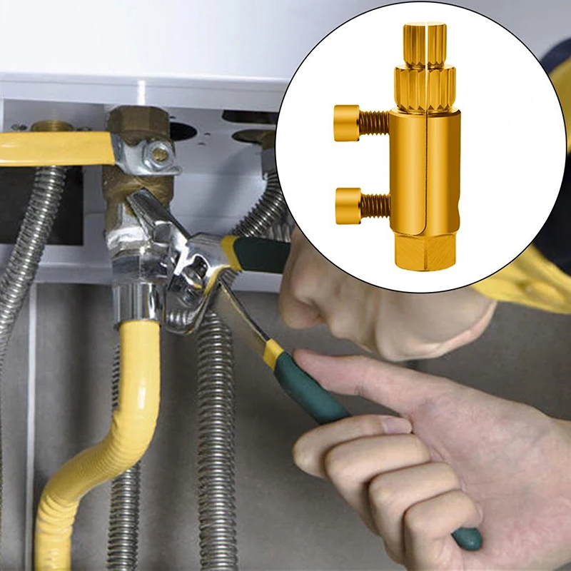 Screw Extractor Kit For Removing Bolts And Repairing Broken Pipes Damage Easy Tool Kit Faucet Angle Valve Wire Break Remover