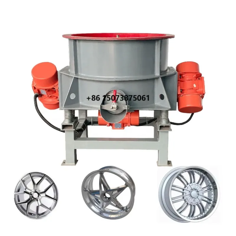 Hot Sale Automatic Condition Vibration Polished Polisher Car Truck Motorcycle Wheel Rim Mirror Polishing Grinding Machine