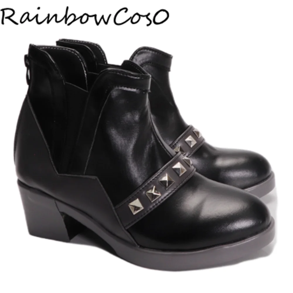 

HELIOS Rising Heroes Siams Обувь для косплея Сапоги Игра Аниме Вечеринка Хэллоуин RainbowCos0 W5339