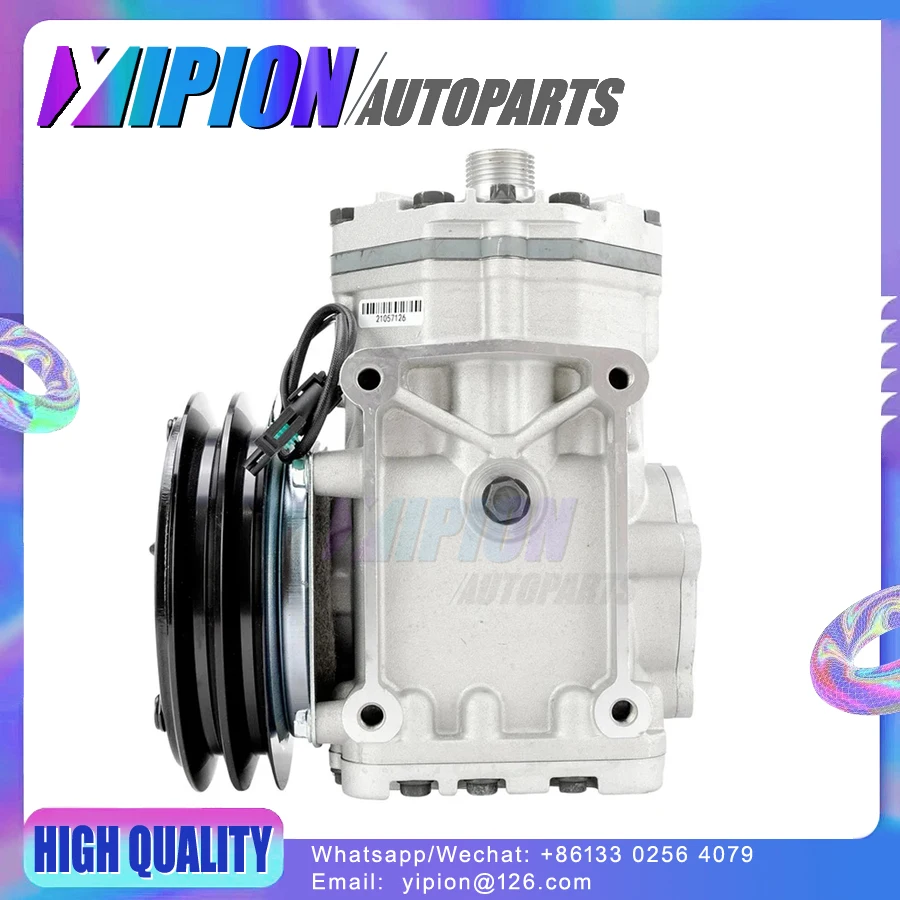 Air Conditoning AC Compressor York Type fits Kenworth T300 T400 T660 T800 ABPN83304051 525743 ET210L25073C CFC68821946C 3095830