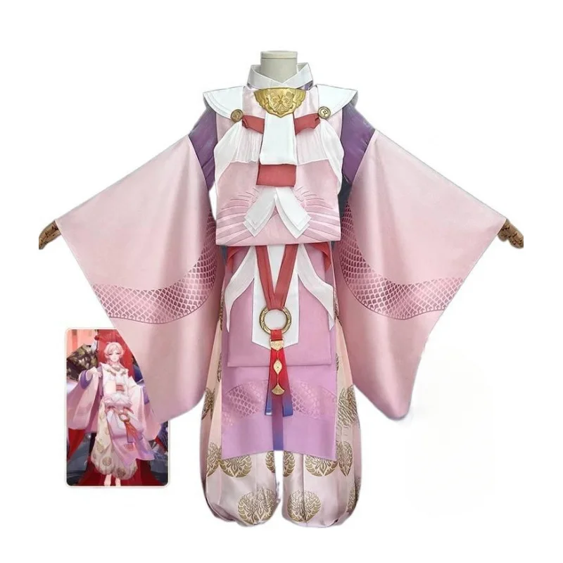

Костюмы для косплея Onmyoji Vengeful Hannya, розовая униформа, аниме, ролевые игры, праздничная вечеринка, одежда на Хэллоуин для женщин и мужчин