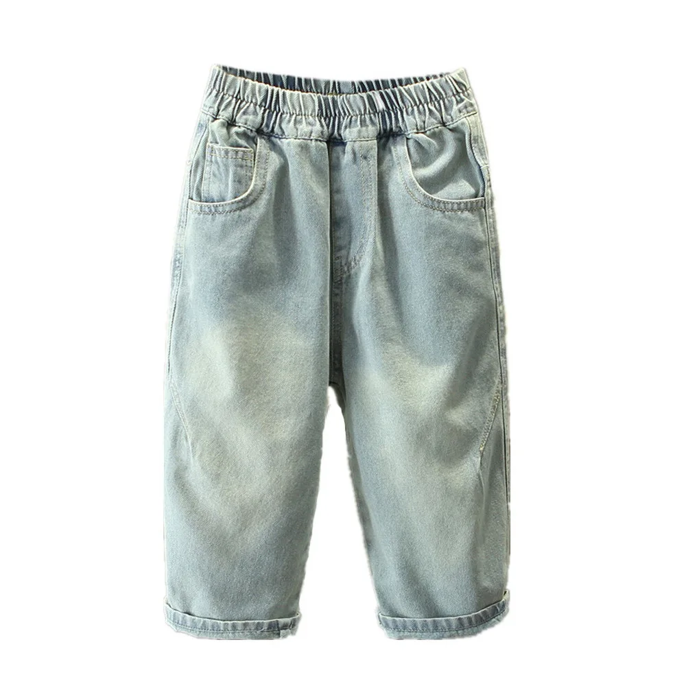 

Крутые джинсы для мальчиков, весна-осень 202, новые прямые брюки для детей-подростков, детские джинсовые брюки, От 2 до 10 лет