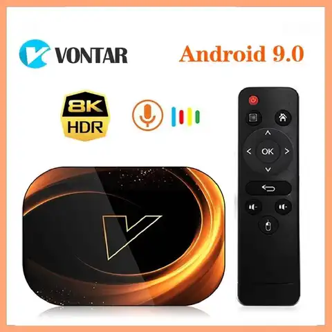 X3 Android 9.0 Smart TV Box 4GB RAM 64GB VONTAR