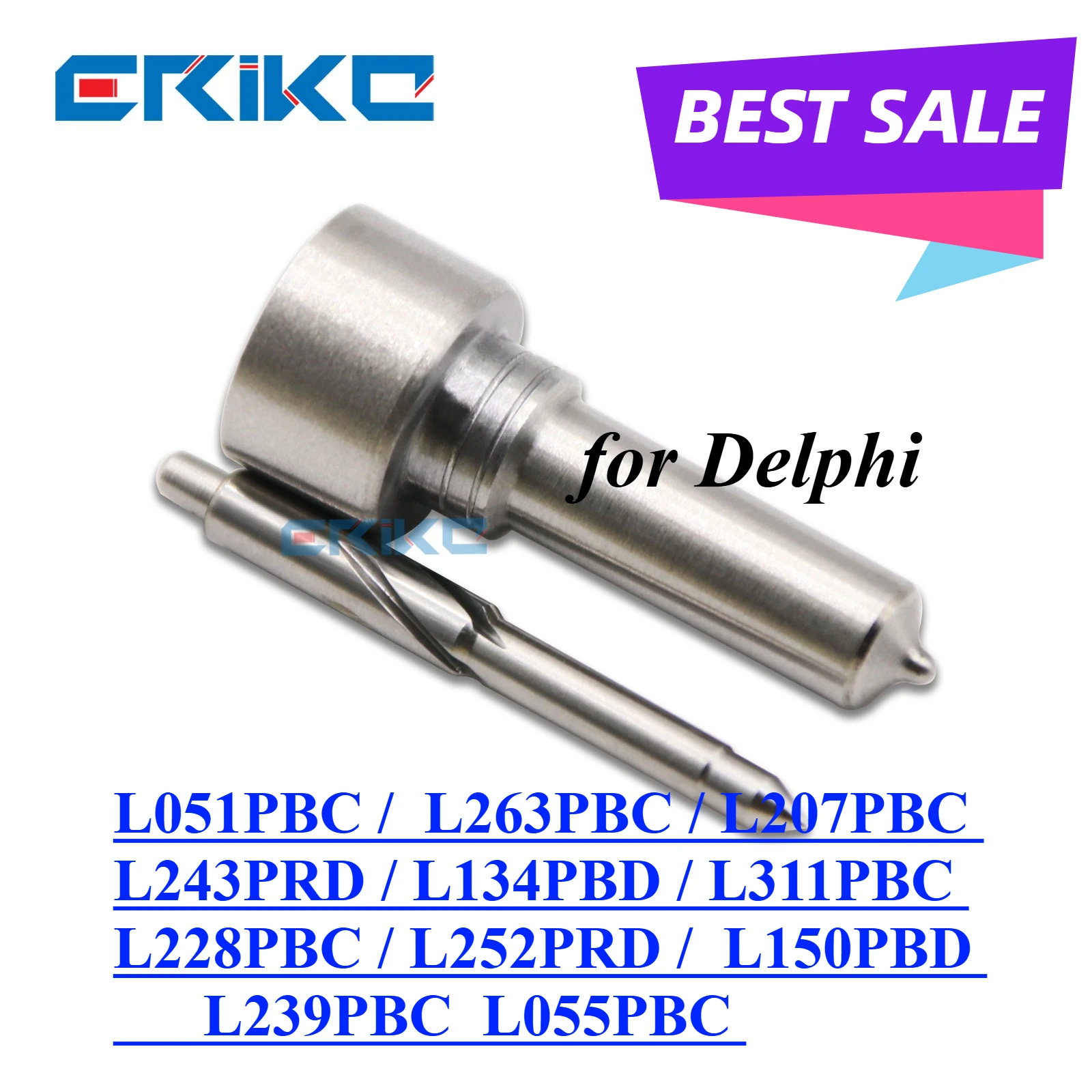 L051PBC L263PBC L207PBC Diesel Fuel Injector Nozzle L243PRD L134PBD L311PBC L228PBC L252PRD L150PBD L239PBC L055PBC for Delphi