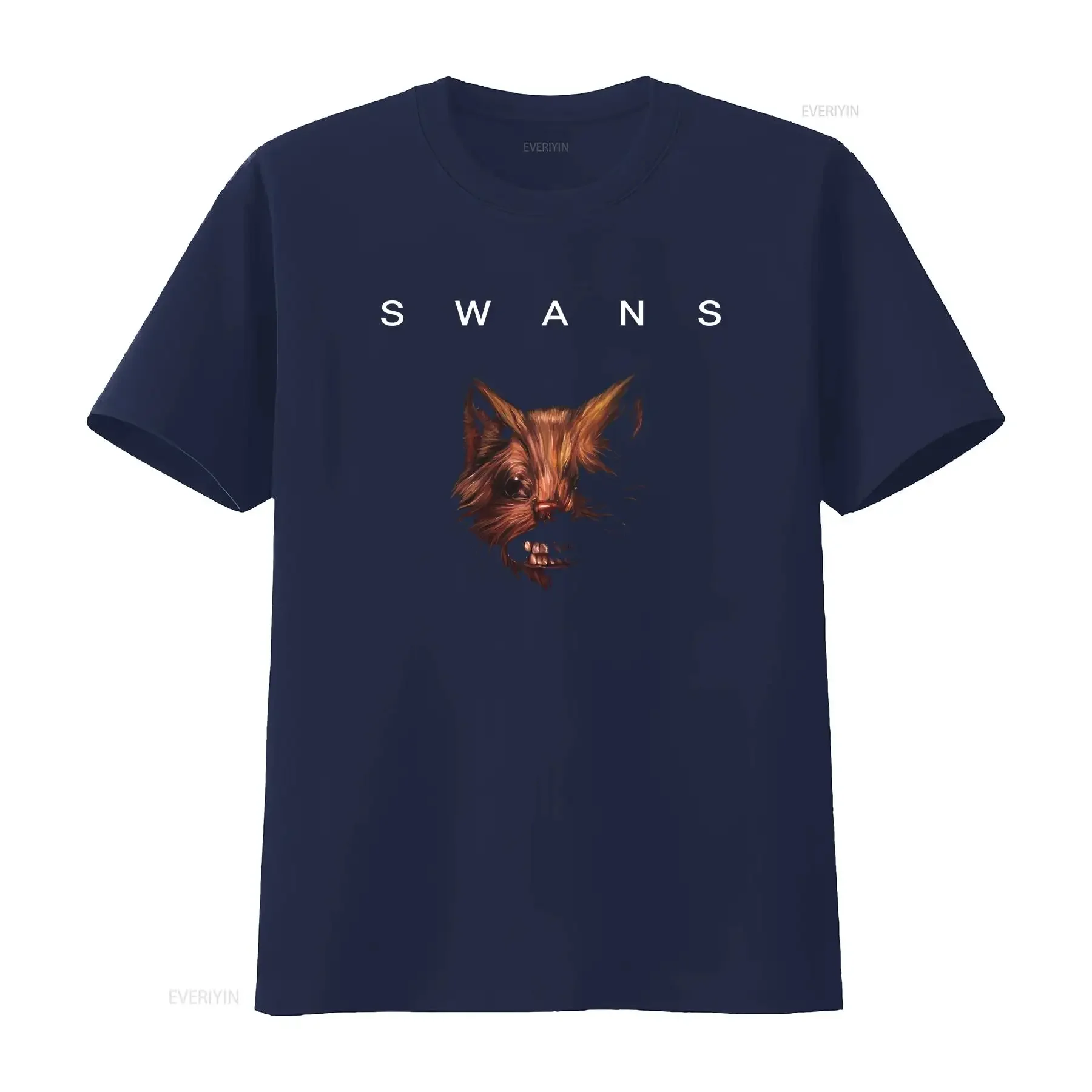 جديد البجعات الفرقة The Seer ألبوم أسود كل حجم تي شيرت VC1136 خمر غسلها أوم لينة أنيقة تنفس الموضة