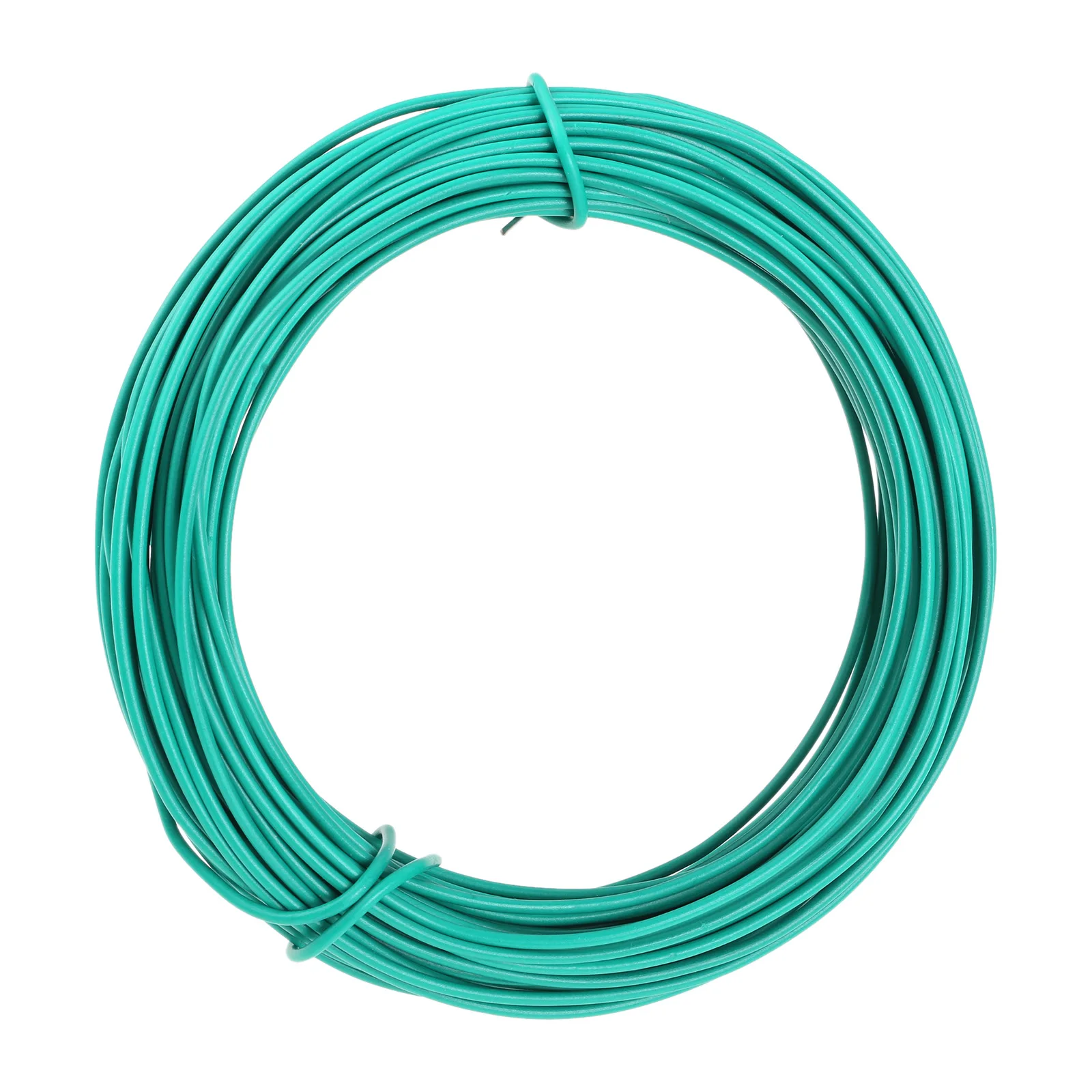 1.8mm*15M Garden Plant Wire Tie Heavy Duty Green Coated Plant Twist Tie Garden Training Wire Bonsai Outlet Wire Holding Branch