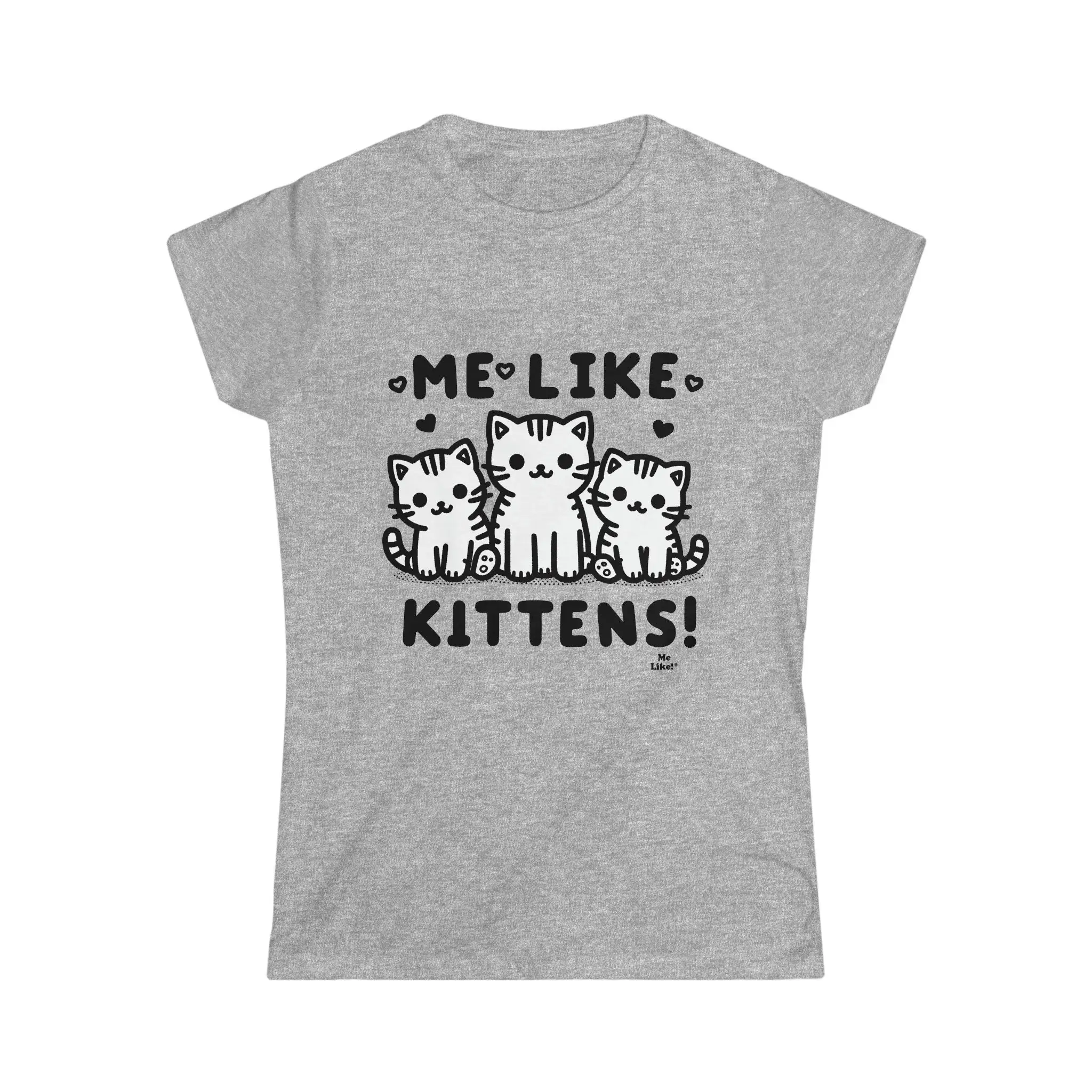 

Cat lover shirt for gift Me Like Kittens Women s Softstyle T 2