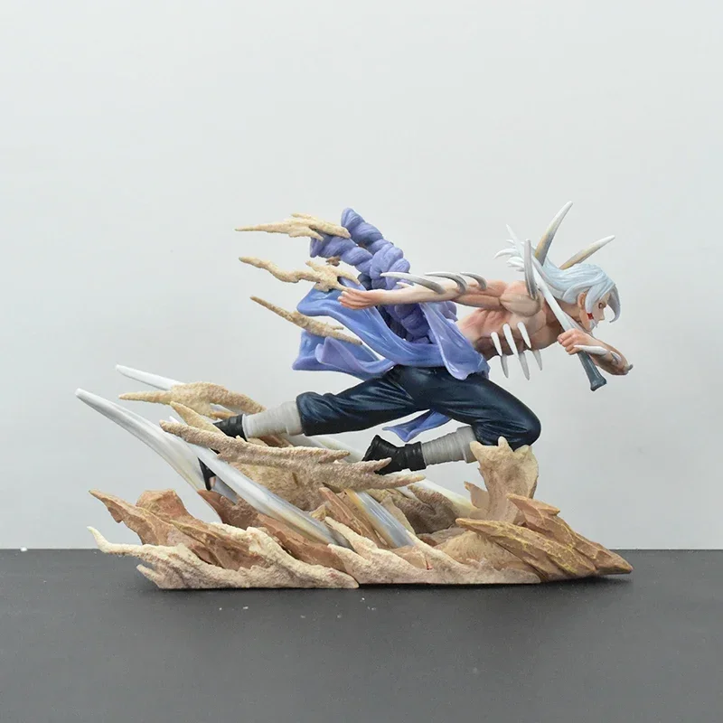 18cm naruto shippuden estatueta kimimaro anime japonês pvc figura de ação brinquedo kimimaro figura jogo estátua coleção modelo boneca