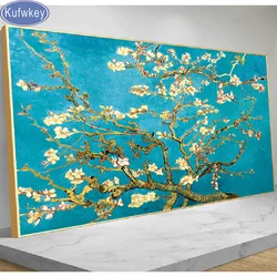 Van Gogh Almond Blossom Diamond Painting New 2024 Impressionist Famous Flower 5D Diy diamond Art mosaico ricamo Home Decor