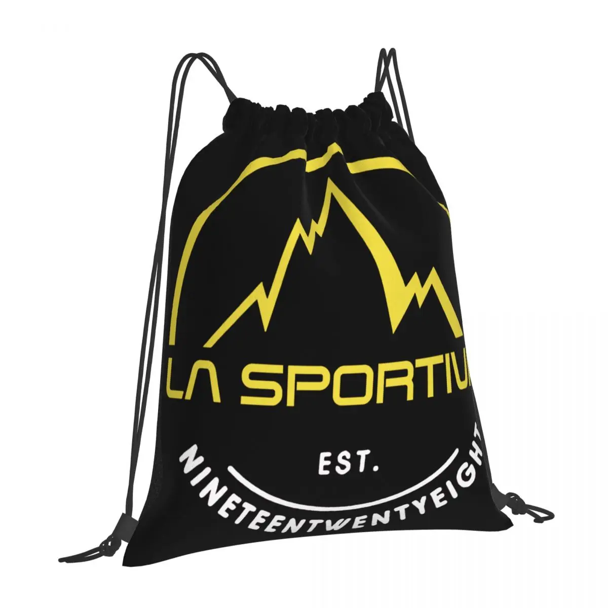 Lasportiva Nero La Sportiva Montagna-mochila con cordón para hombre, bolso de zapatos con cordón, 612