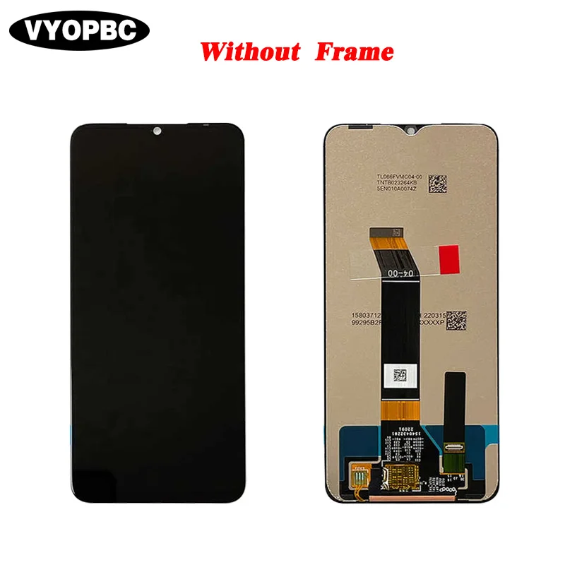 Original LCD Display With Frame For XIAOMI Redmi Note 11R Panel Digitizer Assembly Repair Replacement Parts 22095RA98C Screen