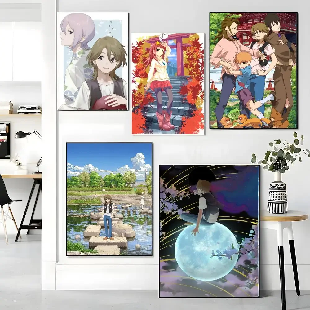 anime T-The Eccentric Family-Y Painting Calligraphy Artwork for Living Room Bedroom Office Home Decor