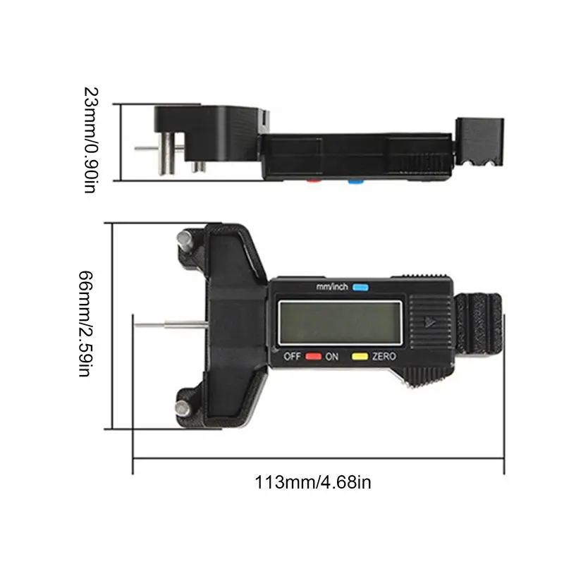 Imagem -06 - Correia Precisão Medidor de Tensão Alta Eficiência Correia Tester Tensão Impressoras 3d Peças Display Digital Medição de Tensão