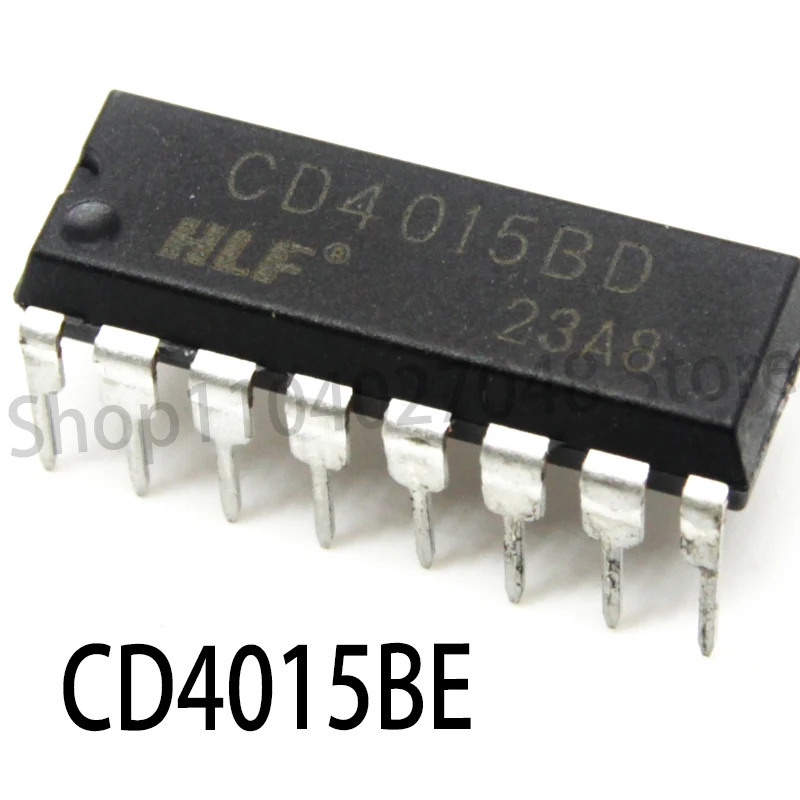 1PCS Brand new CD4015BE CD4015 DIP16 Direct Plug Dual Shift Register Logic IC