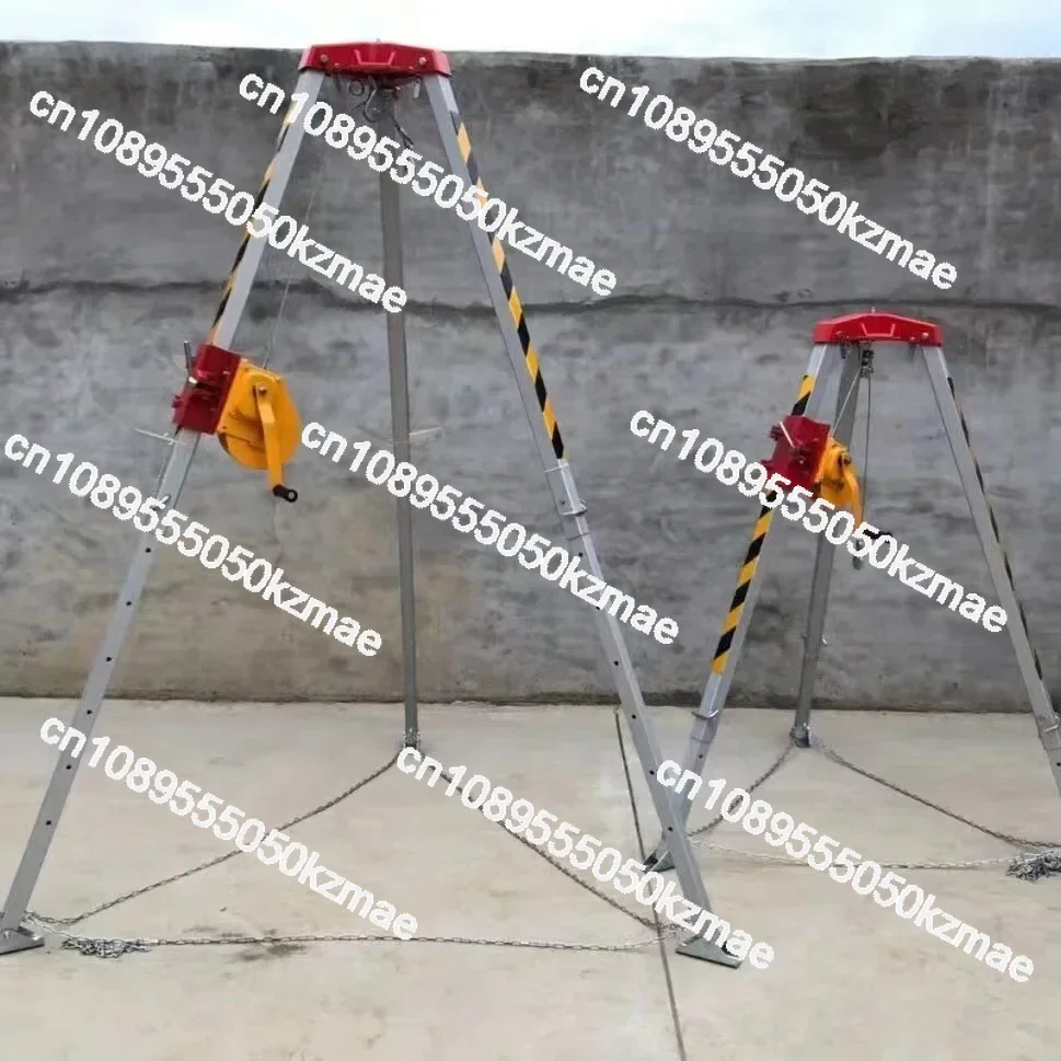 Wholesale rescue tripod confined space fallen protection safety rescue tripods with hand winch