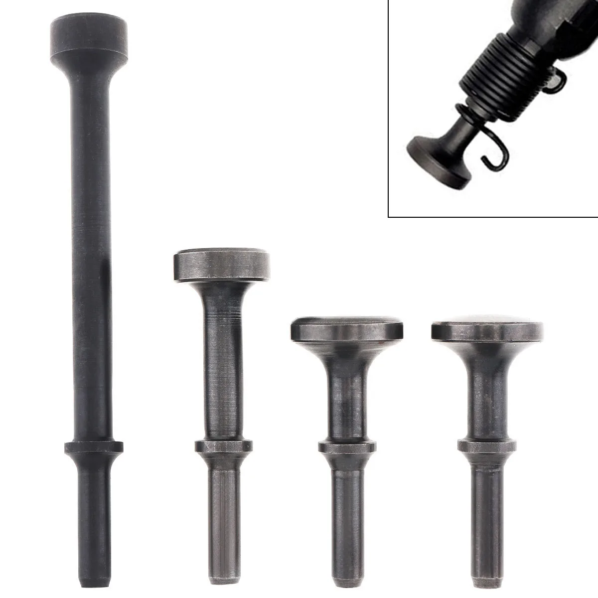 

1pc Pneumatic Hammer Chisel Bit Set Solid Hard 45# Steel Air Hammer Shovel Bit Pneumatic Impact Head for Rust Removal Knocking