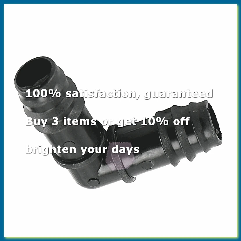 Irrigation Fittings Kit for 1/2 inch Tubing- Barbed Connectors ( 16mm .520 ID)Drip or Sprinkler Systems