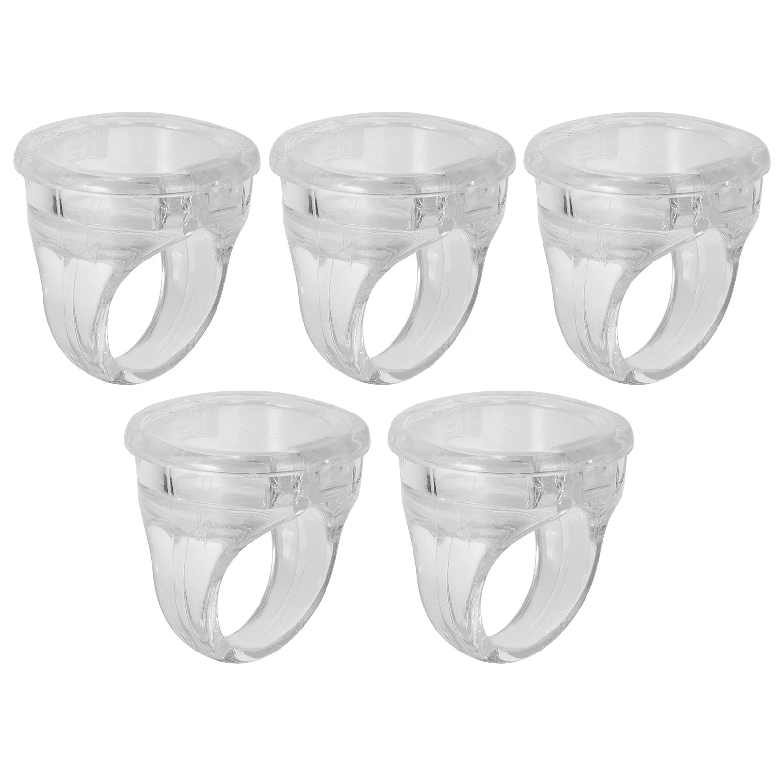 

5 шт., пластиковая чашка с пигментным кольцом премиум-класса, плотно прилегающая, не проливающая, профессиональный салон красоты, школа, домашнее использование, чашка с чернильными кольцами