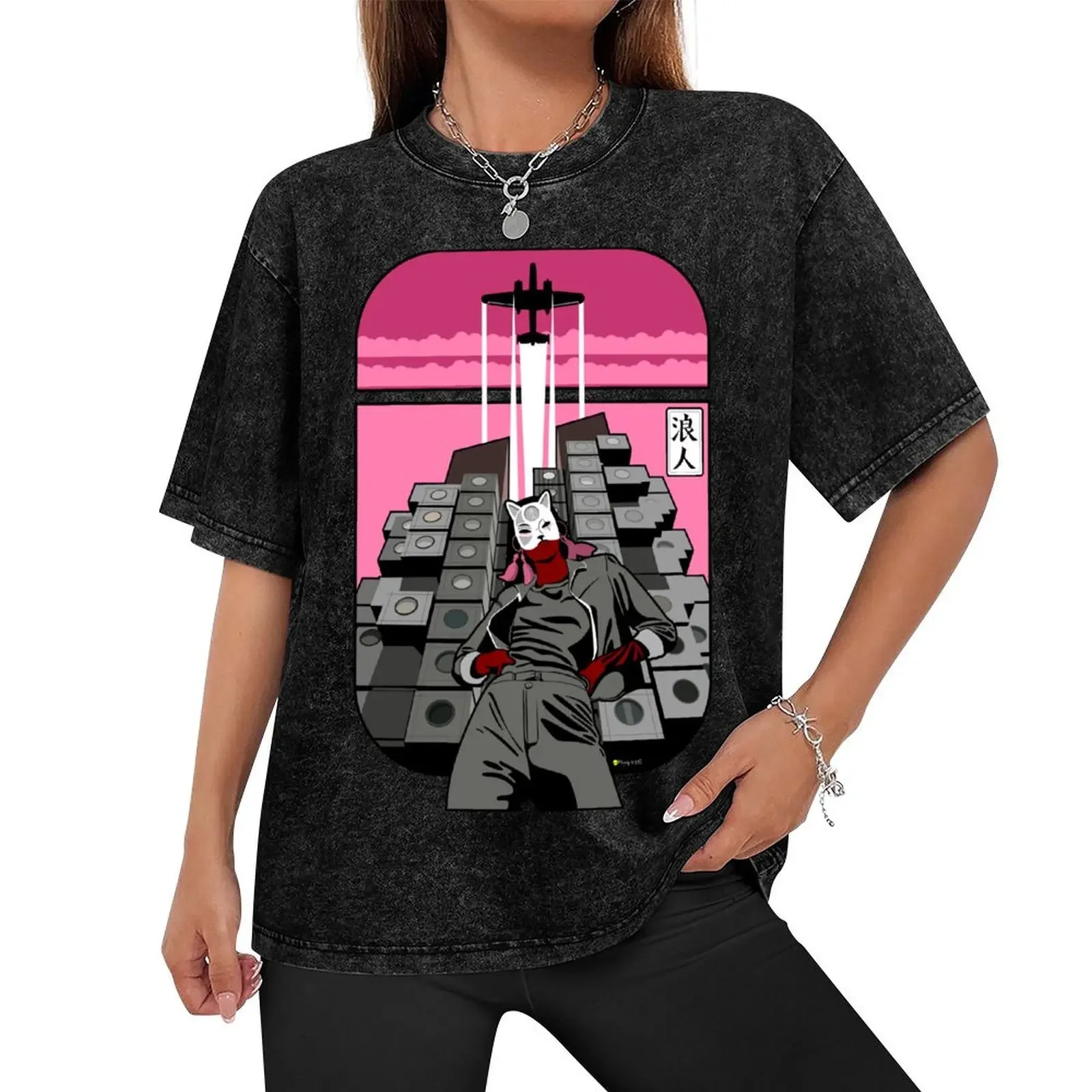 Ronin T-Shirt summer top quick drying summer tops anime figures mens t shirts