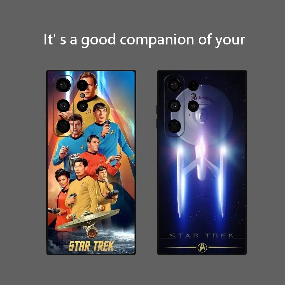 T-Star MovieT-Trek Ships Phone Case For Samsung Galaxy S24 Ultra S22 S23 Ultra S21 S20 5G Protective Soft Silicone TPU Funda