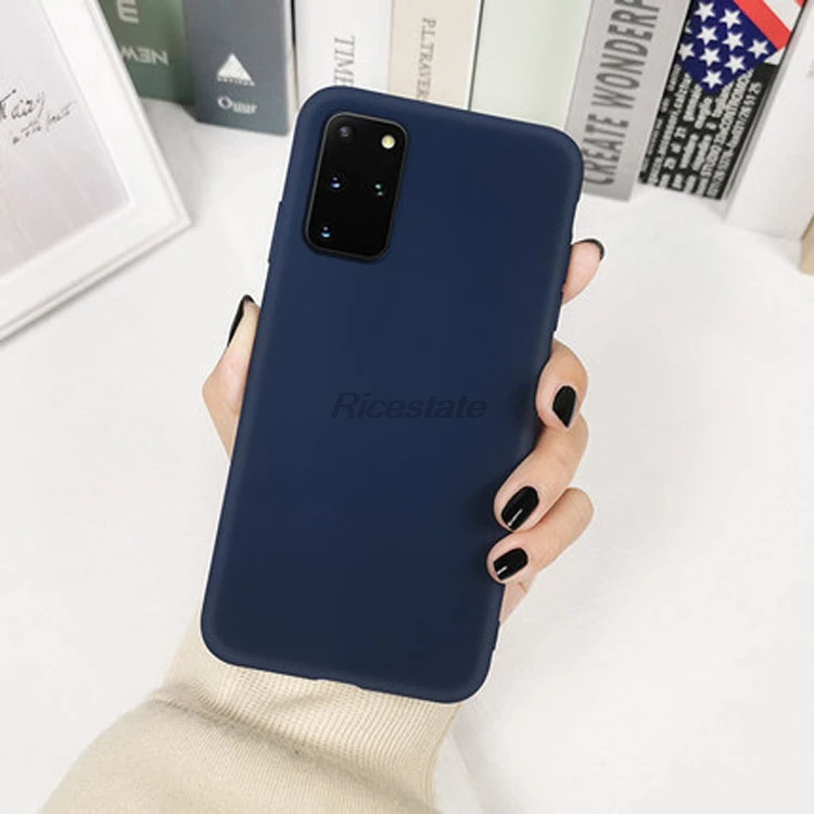 For Samsung Galaxy S20 Plus S10 S10E S20 Ultra A01 A21 A31 A41 A51 A71 A10 A20 A30 A40 A50 A70 E Solid Color TPU Cover Case