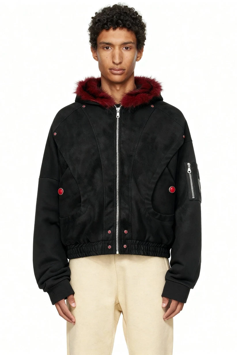 

Y2K новая уличная красная плюшевая толстовка в стиле хип-хоп, женская повседневная свободная толстовка в стиле Харадзюку для тяжелой промышленности, унисекс, толстовка в стиле панк-рок