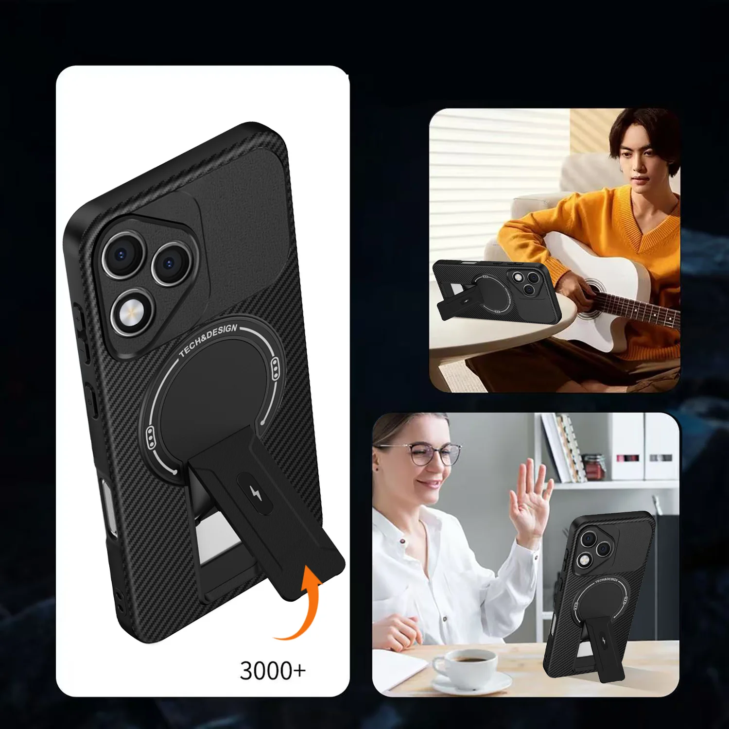 Magnetic Case for Honor 600 Li - đánh giá và giá Magnetic Case Smart