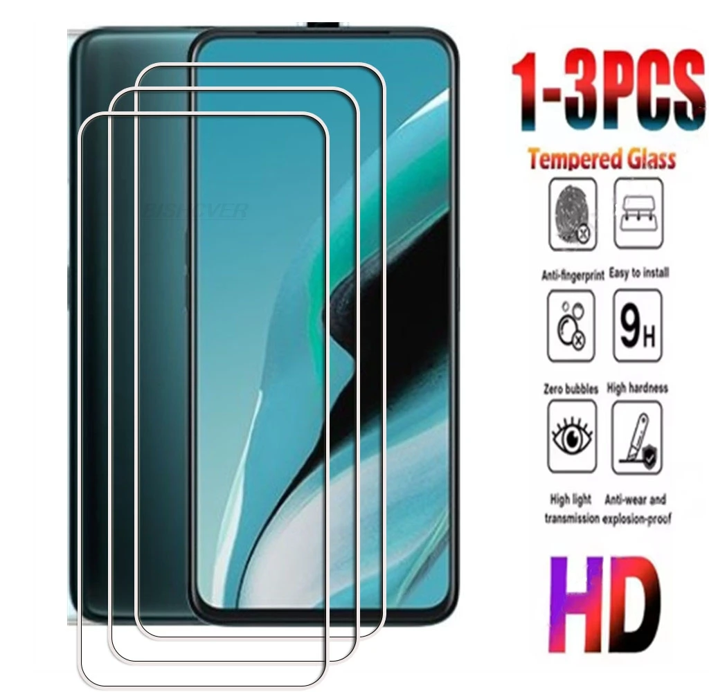 

1-3PCS 9H Tempered Glass For OPPO Reno 10x Zoom Reno2 2 3 4 5G A Ace Z F Reno3 Reno2Z Reno4 Reno4Z Lite Screen Protector Film