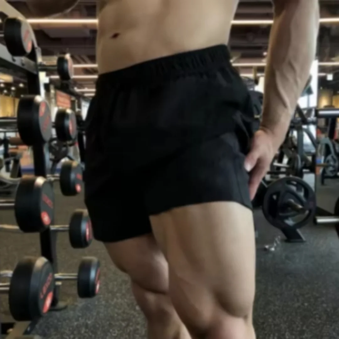 

2025 Running Shorts Summer Gym Sportswear Men Jogging Outdoor Sports Shorts Fitness Man Quick Dry Breathable Pants Male Clothing