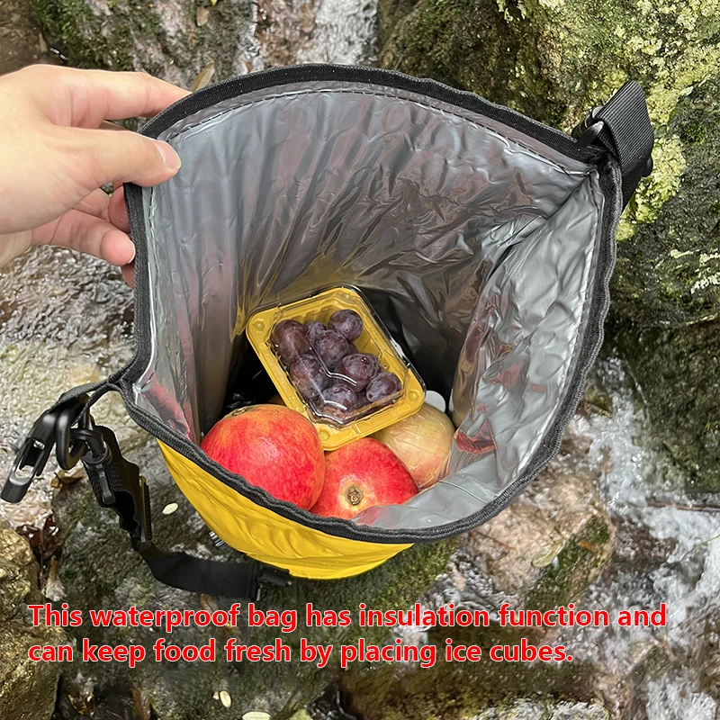 20L Waterproof Bag PVC River Trekking Backpack Heat Preservation Outdoor Beach Equipment Rafting Sports Drybag Hermetic Bag