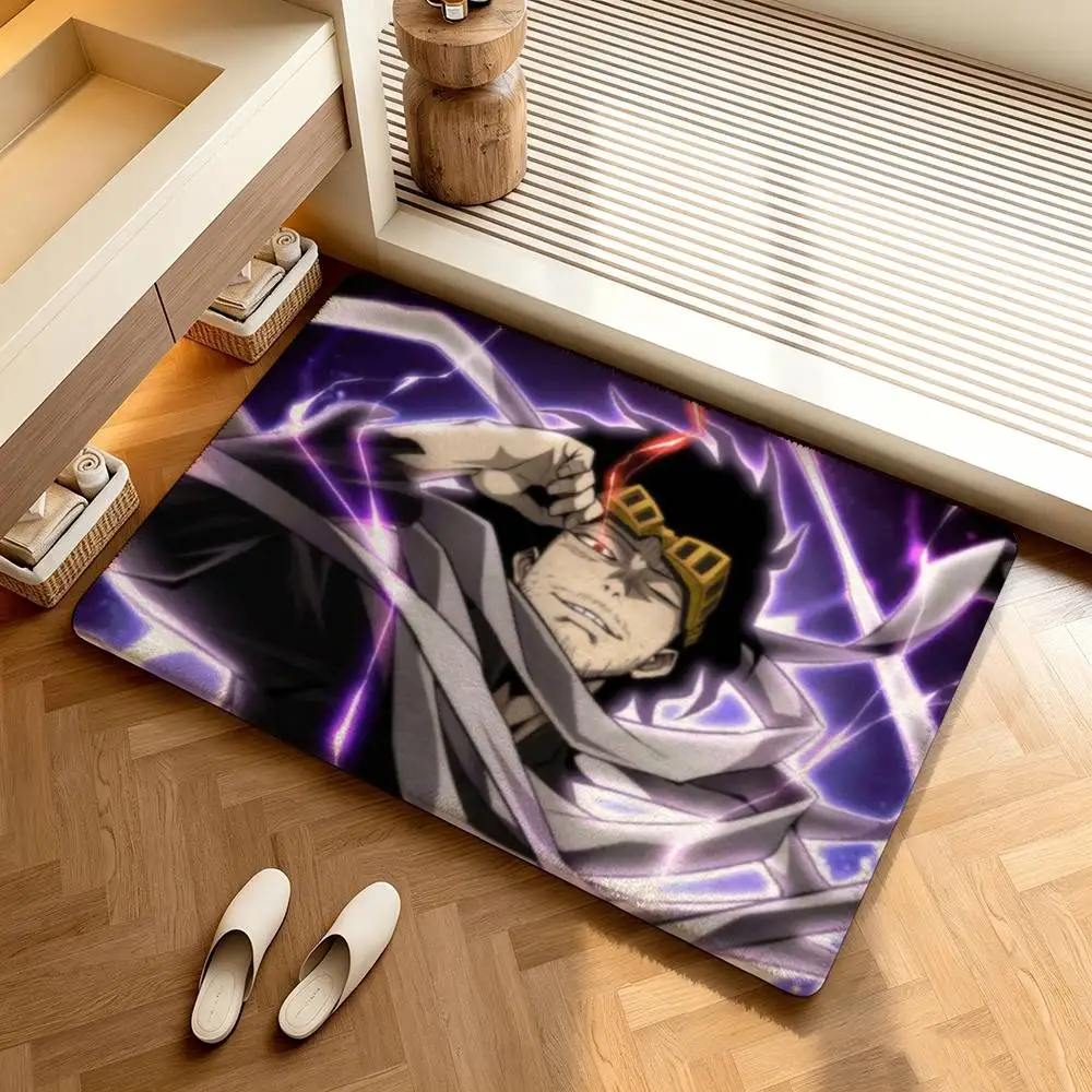 Shota Aizawa MHA My Hero A-Academia Shower Room Absorbent Small Floor Mat Soft Comfortable Decorative Foot Mat