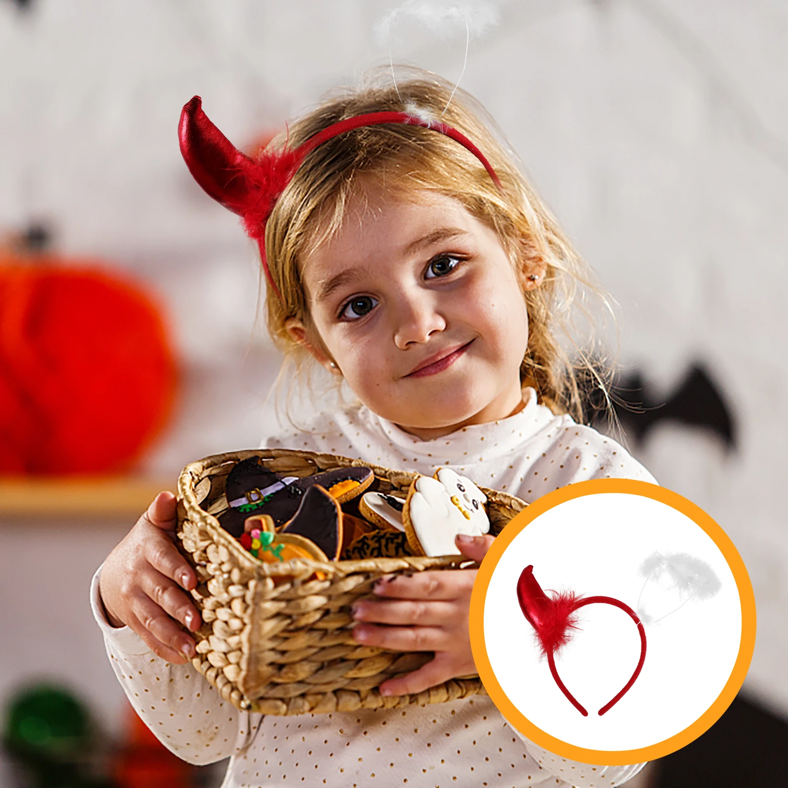 

Accessories Angel Headband Halloween Costume Headgear Decorative Headbands