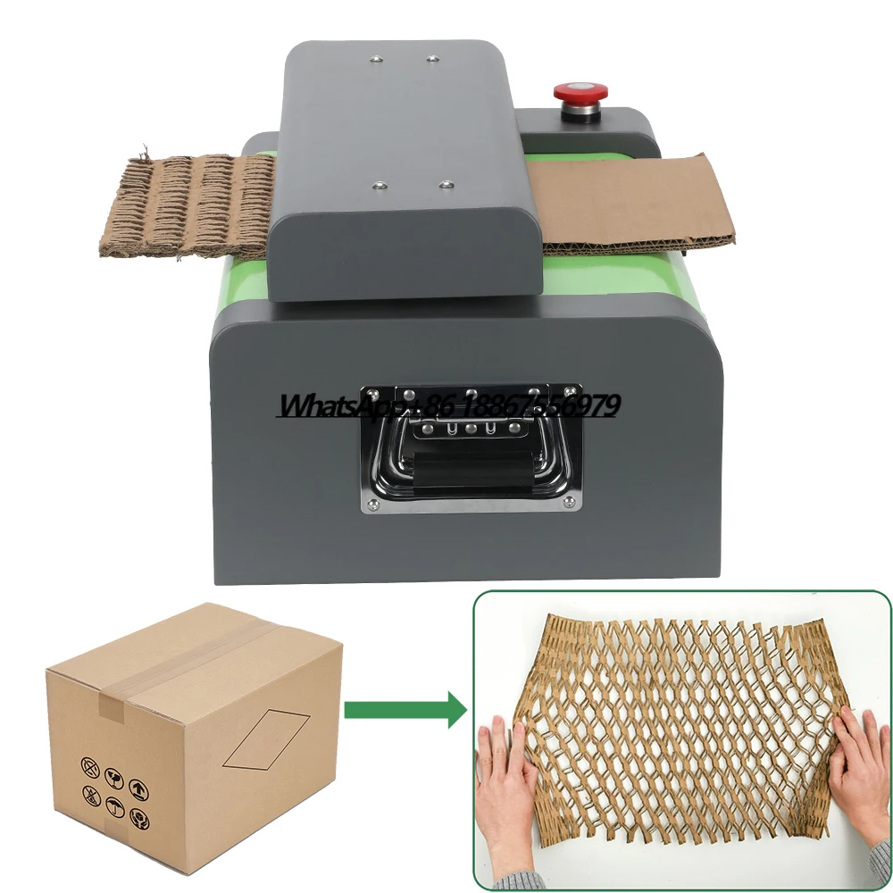 

Used Paper Crushing Corrugated Machine Cardboard Protective Packaging Shredder Machine