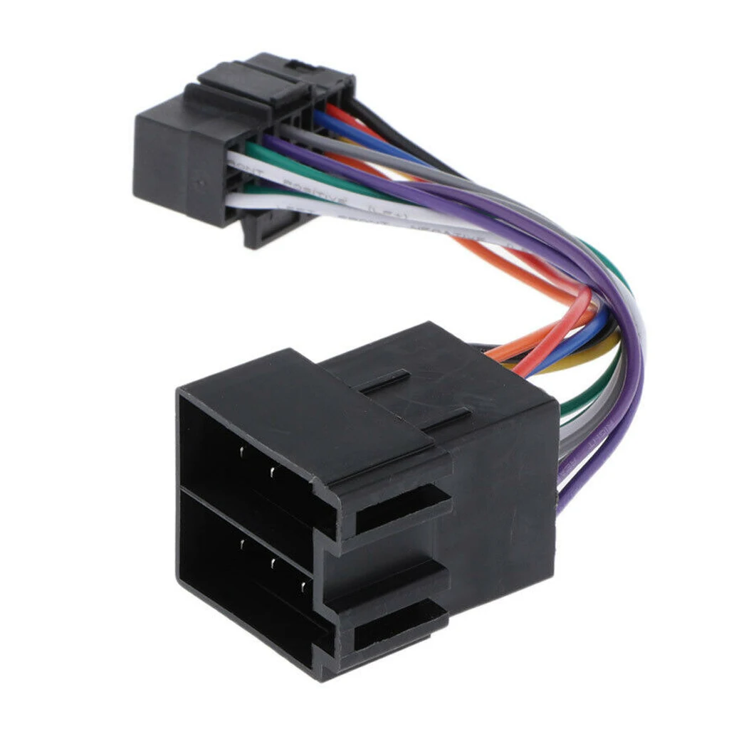 16 Pin Car Stereo Radio Harness ISO for Sony Radio to ISO Radio Play Plug Auto Adapter Wiring Harness Connector