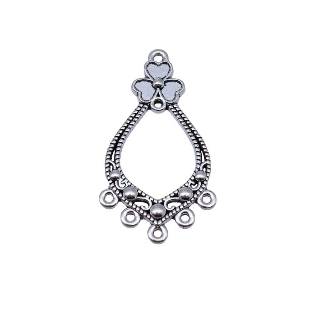 

10pcs 41x23mm Zinc alloy metal tibetan silver,antiqued bronze plated bead connector T1492 for jewelry making