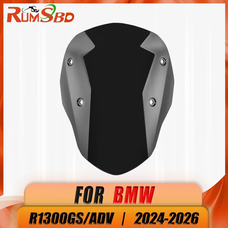 

Для BMW R1300GS Adventure 2024 2025 2026: Расширенное ветровое стекло, дефлектор, экран, обтекатель для мотоцикла