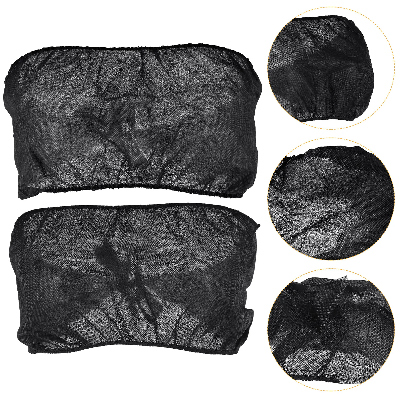

15Pcs Disposable Bras for Women Non-Woven Strapless Tanning Spa Sauna Beauty Salon Underwear Vacation Massage Comfortable