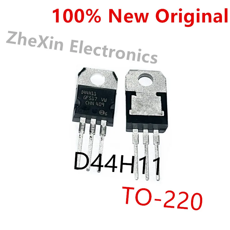 10PCS/Lot   D44H11 、D45H11 、D44H11G 、D45H11G 、D45VH10G   New PNP power transistor